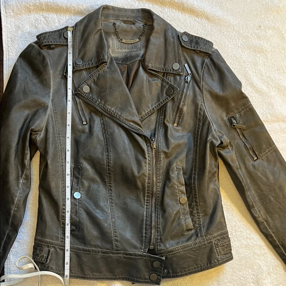 Beulah Gray Shell Motto Jacket - Picture 6 of 11